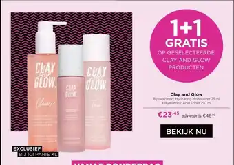 ICI Paris XL Clay and Glow aanbieding