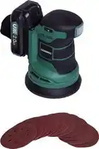 Praxis Vonroc Excentrische Schuurmachine – Vpower 20v - Incl. 2.0ah Accu & Oplader - Ø125mm aanbieding