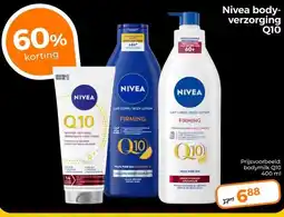 Trekpleister Nivea body- verzorging Q10 aanbieding