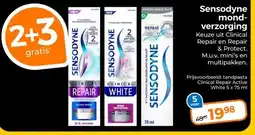 Trekpleister Sensodyne mond- verzorging aanbieding