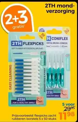 Trekpleister 2TH mond- verzorging aanbieding