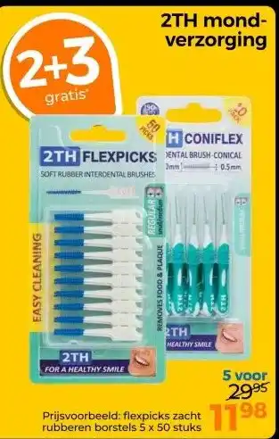 Trekpleister 2TH mond- verzorging aanbieding