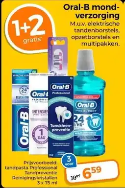 Trekpleister Oral-B mond- verzorging aanbieding