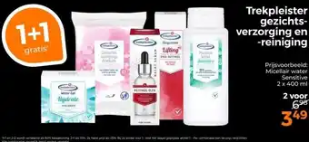 Trekpleister Trekpleister gezichts- verzorging en -reiniging aanbieding