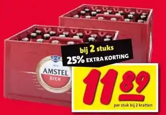 Nettorama AMSTEL BIER aanbieding