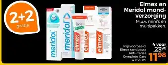 Trekpleister Elmex en Meridol mond- verzorging aanbieding