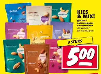 Nettorama gwoonº notenmelanges en notenmixen aanbieding