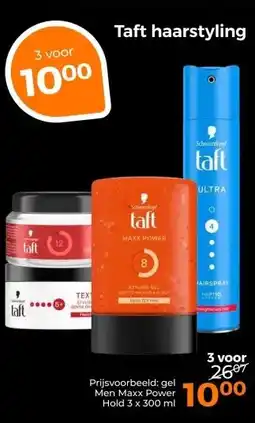 Trekpleister Taft haarstyling aanbieding