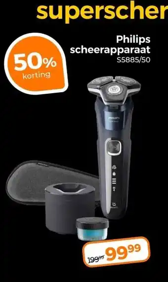 Trekpleister Philips scheerapparaat aanbieding