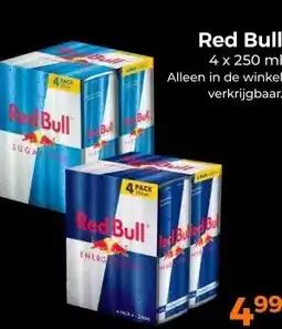 Trekpleister Red Bull aanbieding