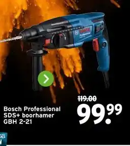 GAMMA Bosch Professional SDS+ boorhamer GBH 2-21 aanbieding