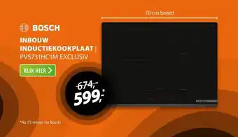 Expert Bosch PVS731HC1M EXCLUSIV aanbieding