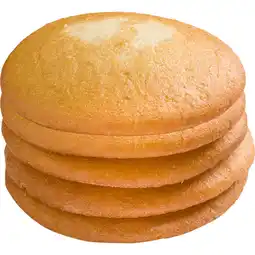 Dekamarkt DekaVers Reuze eierkoeken 4 stuks aanbieding