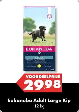 Huisdier Voordeelshop Eukanuba Adult Large Kip aanbieding