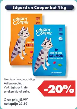 Huisdier Voordeelshop Edgard en Cooper kat 4 kg aanbieding