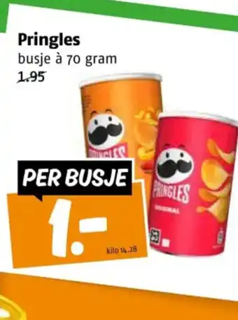 Poiesz Pringles aanbieding