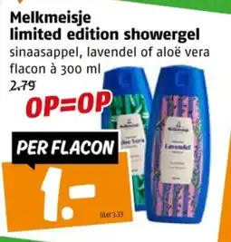 Poiesz Melkmeisje limited edition showergel aanbieding