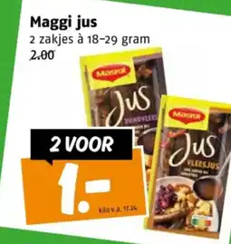Poiesz Maggi jus aanbieding