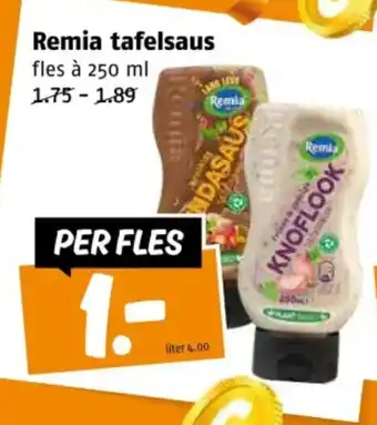 Poiesz Remia tafelsaus aanbieding