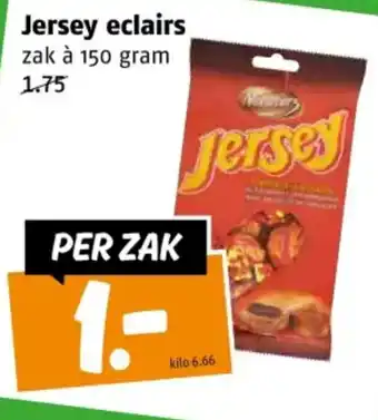 Poiesz Jersey eclairs aanbieding