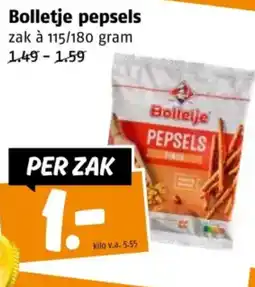 Poiesz Bolletje pepsels aanbieding