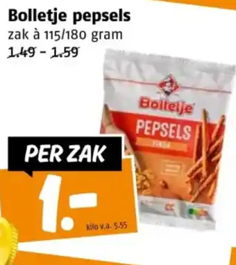 Poiesz Bolletje pepsels aanbieding