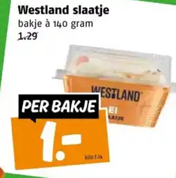 Poiesz Westland slaatje aanbieding