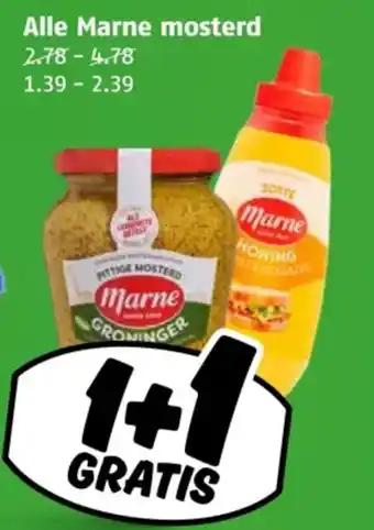 Poiesz Alle Marne mosterd aanbieding