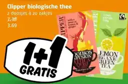 Poiesz Clipper biologische thee aanbieding