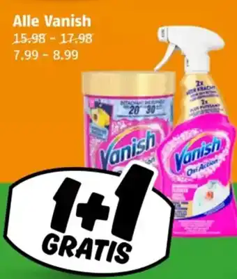 Poiesz Alle Vanish aanbieding