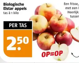 Poiesz Biologische Elstar appels aanbieding