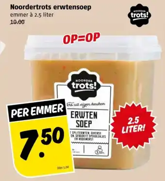 Poiesz Noordertrots erwtensoep aanbieding