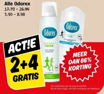 Poiesz All Odorex aanbieding