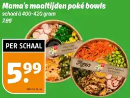 Poiesz Mama's maaltijden poké bowls aanbieding