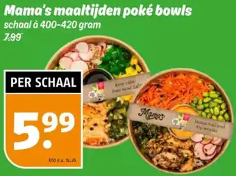 Poiesz Mama's maaltijden poké bowls aanbieding