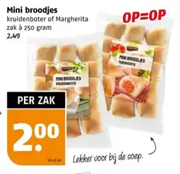 Poiesz Mini broodjes aanbieding
