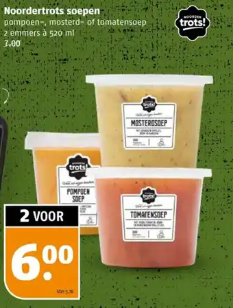 Poiesz Noordertrots soepen aanbieding