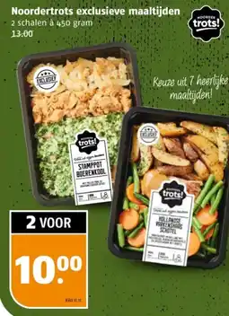 Poiesz Noordertrots exclusieve maaltijden aanbieding