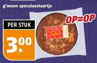 Poiesz G'woon speculaastaartje aanbieding