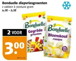 Poiesz Bonduelle diepvriesgroenten aanbieding