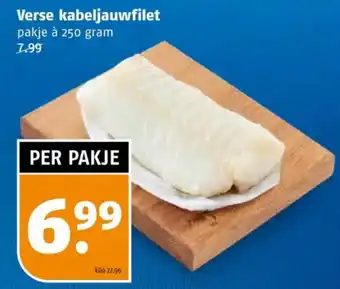 Poiesz Verse kabeljauwfilet aanbieding