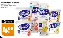 Poiesz Optimel kwark of yoghurt aanbieding