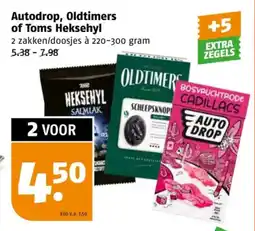 Poiesz Autodrop, Oldtimers of Toms Heksehyl aanbieding