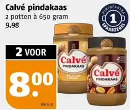 Poiesz Calvé pindakaas aanbieding