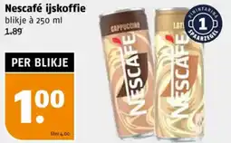 Poiesz Nescafé ijskoffie aanbieding