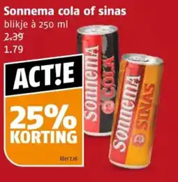 Poiesz Sonnema cola of sinas aanbieding