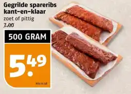 Poiesz Gegrilde spareribs kant en klaar aanbieding