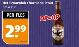 Poiesz Het Brouwdok Chocolade Stout aanbieding