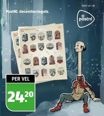 Poiesz PostNL decemberzegels aanbieding