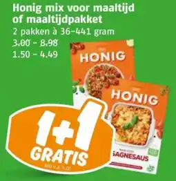 Poiesz Honig mix voor maaltijd of maaltijdpakket aanbieding